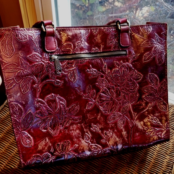 Patricia Nash Bags Patricia Nash Bag Zancona Tooled Leather Tote